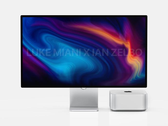 Apple Mac Display Studio Render